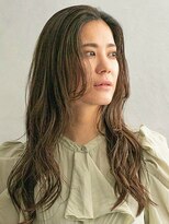 アース 新越谷店(HAIR&MAKE EARTH) ニュアンスカールロングレイヤー×マットブラウン