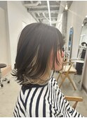 《花屋併設》ホワイトベージュ［酸性ストレート/ヘアセット］