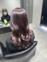 エースヘアー(A.hair)&nbsp;ブリーチなしピンク/レイヤーカット/韓国ヘア