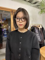 ギフト ポノレ(GIFT pnle)&nbsp;rio__オリーブブラウン　ボブ