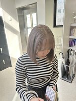 ベレーザ 渋谷(BELEZA)&nbsp;ミルクティーグレージュ/渋谷/原宿/ケアブリーチ/ハイトーン