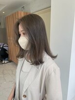 ガリカ 大名(Gallica)&nbsp;【森千晶】透明感オリーブベージュ/ブリーチなしダブルカラー