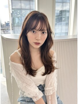 レミエ ダイカンヤマ(lemiie) 柔らかくキレイめハイレイヤーカット★ レイヤーロング