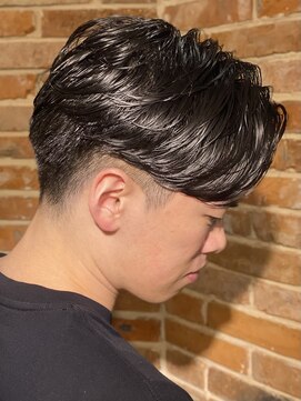 ヒロギンザ 仙台本店(HIRO GINZA) 仙台ニュアンスパーマ　センターパート