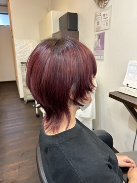 ヘアアトリエ シャイニィ(hair atelier Shiny) ショートウルフ