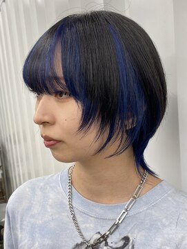 ココ 原宿(KOKO) □#顔まわりレイヤー#レイヤーカット#ウルフ#インナーカラー