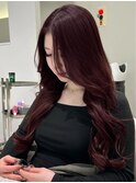 【冬にしたいワインレッドカラー】