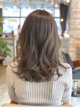 トッカ ヘアーアンドトリートメント 津田沼店(tocca hair&treatment) コテ巻き風パーマ/ラフカール/艶透明感カラー