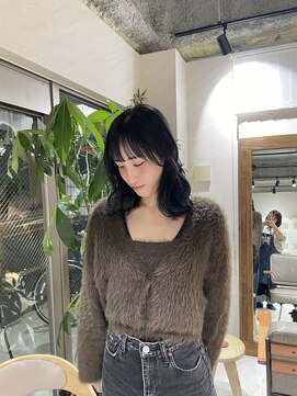 【qumu】ブルーブラック×ボブレイヤー