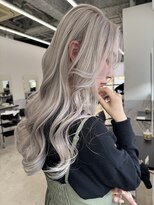 エゴル ナゴヤサカエ(ENGOL NAGOYA SAKAE)&nbsp;ホワイトベージュ/ホワイトブリーチ/ハイトーンカラー