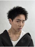 スパイキーショート/メンズヘア/刈り上げショート/メンズ/眉毛