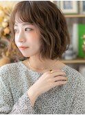 ■小顔ボブパーマ大人可愛いフレンチカジュアル52浦和30代40代