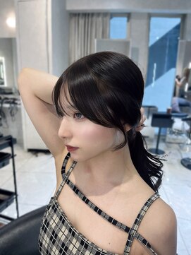 ユーフォリア 池袋東口駅前店(Euphoria) 【Euphoria MITSUKI】盛れ感up！結んでも可愛い顔まわりカット☆