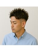SOUPREXツーブロックニュアンスパーマ 20代 30代 40代 50代