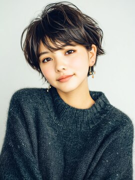 シキサロン 仙台(siki.salon) 仙台/髪質改善/フレンチカジュアル☆前髪パーマ☆ウルフマッシュ