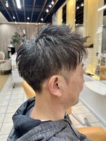 クオリス 上板橋店(QUALIS)&nbsp;刈り上げショート地毛風カラー◎爽やかビジネス