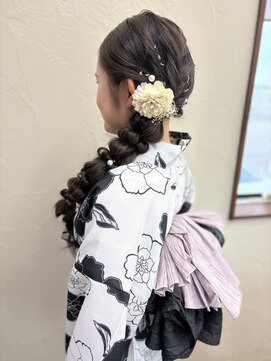 ヘアアートマール(Hair Art marl) 浴衣着付け＋ヘアセット
