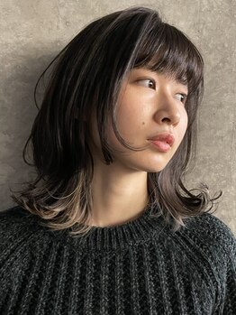 オル(olu.)の写真/顔周りのバランスを徹底調整！顔周りの骨格・髪質を見極め、小顔に見える理想のバランスを創り上げます。