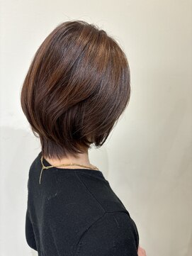 エアージーモ 小倉店(Fate design Air G mo) 似合わせカット20代30代40代50代ショートボブくびれレイヤーボブ