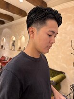 ビュートリアム265(BEAUTRIUM 265) テーパーフェード ガイルヘア フェザーパーマ 銀座 フランス