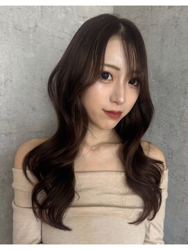 バングス(BANGS) レイヤーカット×チョコレートブラウン