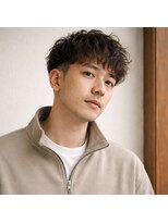 スープレックス ヘアーデザイン(SOUPREX HAIR DESIGN) 大人ツーブロックくせ毛風パーマ 20代 30代 40代 50代 60代