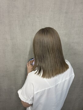 トリコ(ToricO) ミルクティーグレージュ ダブルカラー ハイトーンカラー