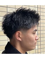 スウェル 津田沼店(Swell)&nbsp;サーフカール/スパイキーショート/ブルーブラック/津田沼