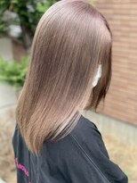 ニフティー(Nifty)&nbsp;外国人風カラー/大人可愛い/ミルクティーベージュ/ダブルカラー