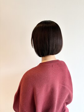 ペスカケイクリエイティブ(PESCA K-CREATIVE) 艶深ダークブラウンボブ