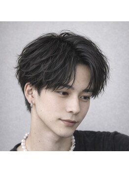 ライズ 渋谷店(RISE)の写真/トレンドスタイルや自分でも再現しやすいハイクオリティカット/パーマが◎［渋谷メンズ/道玄坂］