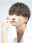 シャドウパーマ ラウンドマッシュ 鹿児島メンズ