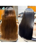 シアー 銀座店(SHEER.)&nbsp;【瀬古大暉】縮毛矯正＋髪質改善カラー