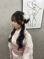 プライズ 所沢プロぺ通り店(prize) 浴衣着付けゆるふわヘアアレンジ所沢
