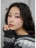 透明感カラー×くせ毛風パーマ×ルーズパーマ/20代/30代/40代