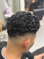 スウェル 稲毛店(Swell)&nbsp;MEN’S HAIR/サーフカール/刈り上げセンターパート/稲毛