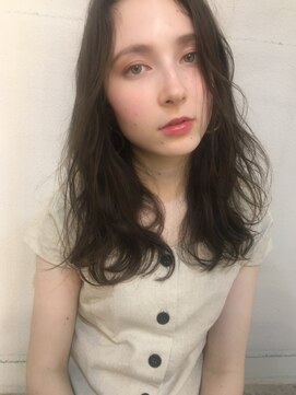 アリスバイアフロート 自由が丘(ALICe by AFLOAT) 「アフロート鎌倉」くせ毛風ラフウェーブグレージュセミロング