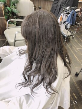 美容室 ファウンティン(fountain) グレージュグラデーションカラー