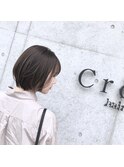 ワンカールショートボブ