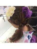 パッション 枚方樟葉店(Passion)&nbsp;浴衣ハーフアレンジ☆