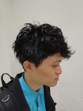 アッシュ 元住吉店(Ash) 個性が光る!スパイラルパーマ×ツーブロック