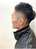 エッジを効かせたメンズショートスタイル