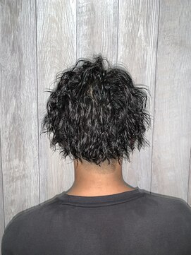 えほん美容室 ツーブロック!ツイストスパイラルパーマ!