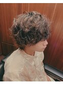 伸ばしていきたい人も！無造作パーマ！
