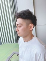 ロンド ストラーダ 心斎橋(Lond strada)&nbsp;【津賀　涼】大人カッコいい無造作パーマ刈り上げビジネス☆