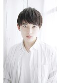 センターパートニュアンスマッシュ韓国マッシュサイドパート/004