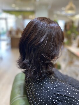 トムボーイ 練馬中村橋店(TOMBOY) ミディアム×ピンクブラウン