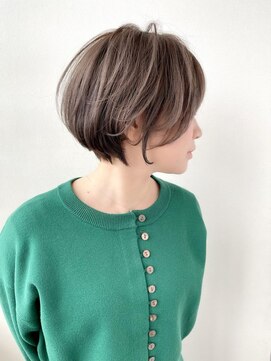 ヘアーアンドスパ フェリーチェ ミチ 野田屋町店(HAIR&SPA felice MICHI) 【feliceMICHI島田和也】大人ハイトーンカラーショート