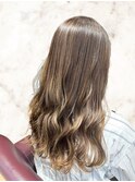 20代30代40代艶感アッシュグレージュ透明感ロング