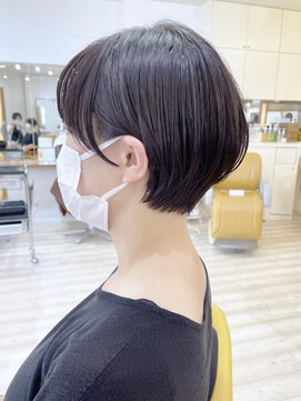 モリオ フロム ロンドン 成増店 【morio成増 セリザワ】耳掛けショート 髪質改善